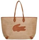 Lacoste Shopper Shopping Bag - Shopper 15" 42 cm (natural tan)