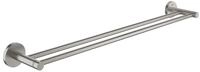Grohe Handtuchhalter Start, Doppel-Badetuchhalter - Supersteel
