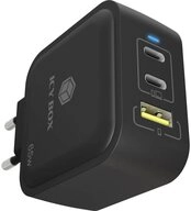 ICY BOX GaN Wandladeger&auml;t USB-C&reg; Adapter 65 W Schwarz 61115 USB-Ladeger&auml;t