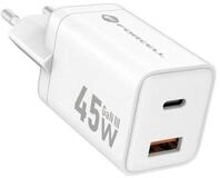 Forcell FORCELL Mini GaN Ladeger&auml;t VT-36 45W USB-C/A PD QC...