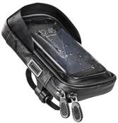 Hama Smartphone-Halterung Handy Fahrrad und Motorradtasche, 360 Grad drehbar,
