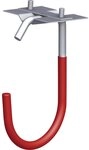 alfer Wandhaken alfer Fahrradhaken, gummiert 90 mm 90 x 125 mm