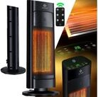 KESSER Heizl&uuml;fter, Heizl&uuml;fter mit Fernbedienung energiesparend leise 2000W