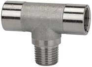 RIEGLER Verteiler Riegler T-St&uuml;ck, innen/au&szlig;en/innen, G/R 1/4, Edelstahl...