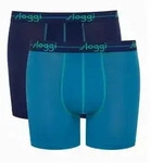 sloggi Langer Boxer Blue Start (2-St) Retro-Boxer Retro-shorts unterhose bunt 5