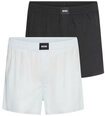 BOSS Webboxer 2P Boxer CW Peach (Packung, 2-St) mit BOSS Logopatch auf dem Bund