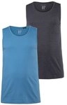 JP1880 T-Shirt Tanktops 2er-Pack Basic &auml;rmellos (2-tlg)