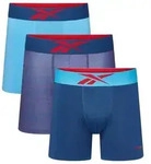 Reebok Trunk Muir (3er Pack) ohne Eingriff blau S