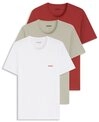 HUGO T-Shirt RN TRIPL (Packung, 3-tlg) mit Rundhalsausschnitt