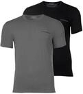 Emporio Armani T-Shirt Herren T-Shirt 2er Pack Baumwolle Pure Cotton (Packung, 2er