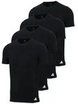 adidas Sportswear T-Shirt Herren T-Shirt 4er Pack Baumwolle (Packung, 4er Pack)
