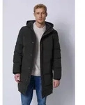 STREET ONE MEN Steppjacke mit Kapuze mit Tunnelzugband schwarz L (52)