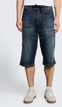 TOM TAILOR Jeansshorts Jeanshosen TTMORRIS RELAXED Overknee Jeans Shorts mit Stretch