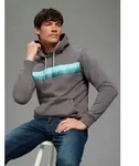 Bruno Banani Kapuzensweatshirt mit Kapuze und Kordelz&uuml;gen, mit K&auml;ngurutasche,