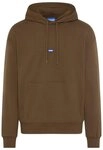 HUGO Kapuzensweatshirt Nalonso Regular Fit, K&auml;ngurutasche, Kapuze mit Kordelzug
