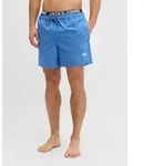 Jack & Jones Badeshorts JPSTMAUI SURF DOUBLE WB SWIM SHORTS blau S