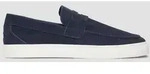 s.Oliver Slipper Schn&uuml;rschuh Halbschuhe aus Leder blau 40 EU