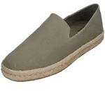 TOMS SANTIAGO Espadrille Vetiver Grey grau 46 EU