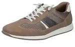 Rieker Slip-On Sneaker Slipper, Freizeitschuh, Halbschuh zum Schlupfen braun 47...