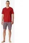 Schiesser Pyjama Casual (2 tlg) Schlafanzug, Pyjama Set, Nachtw&auml;sche rot S (48)