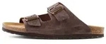 camel active aus Rindsleder Sandale braun|schwarz 44 EU