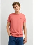 Pepe Jeans T-Shirt ORIGINAL BASIC 3N Rundhals mit kleinem Logodruck rot M (50)