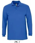 SOLS Langarm-Poloshirt Herren Longsleeve Poloshirt Winter II L