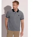 STREET ONE MEN Poloshirt mit Farbakzenten schwarz XXXL (58)