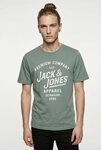 Jack & Jones T-Shirt JPRBLUZANE SS TEE FST mit Logo Schriftzug