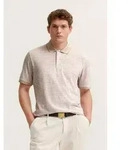bugatti Poloshirt Modern Fit aus einem Baumwoll-Mix beige|braun L