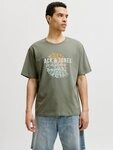 Jack & Jones Rundhalsshirt JJGRADIENT PRINT TEE SS CREW NECK