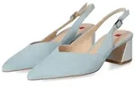 H&ouml;gl H&ouml;gl 11046183300 Damen Rauleder blue Slingpumps blau 37 EU