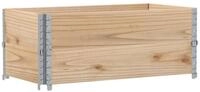vidaXL Blumentopf Pflanzkasten 100x50 cm Massivholz Kiefer (1 St)