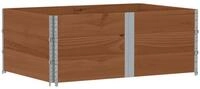 vidaXL Blumentopf Pflanzkasten Braun 150x100 cm Massivholz Kiefer (1 St)