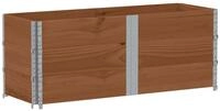 vidaXL Blumentopf Pflanzkasten Braun 150x50 cm Massivholz Kiefer (1 St)