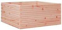 vidaXL Blumentopf Pflanzk&uuml;bel 100x100x46 cm Massivholz Douglasie (1 St)