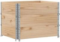 vidaXL Blumentopf Pflanzkasten 80x60 cm Massivholz Kiefer (1 St)
