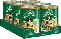 James Wellbeloved JAMES WELLBELOVED&trade; Hund Dose Getreidefrei Truthahn Pastete 6 x