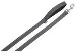 Nobby Hundeleine Leine Soft Grip dunkelgrau/schwarz grau|schwarz Ma&szlig;e: 120 cm / 25