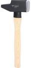 Brilliant Tools Hammer BRILLIANT TOOLS Schlosserhammer mit Hickory-Stiel 2500 g
