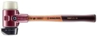 HALDER Gummihammer HALDER SIMPLEX Schonhammer &Oslash; 60 mm Gummi / Nylon mit...