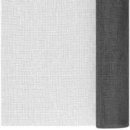 vidaXL Gartenzaun Fliegengitter Fiberglas 60x1000 cm Schwarz, (1-St)