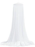 vidaXL Bett Moskitonetz f&uuml;r Bett 220 Mesh Wei&szlig; 56x56x220 cm (1-tlg)