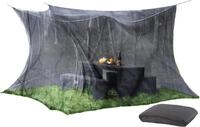 infactory Moskitonetz 300x300x250cm Zelt Doppelbett Fliegengitter Innen und...