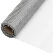 vidaXL Gartenzaun Fliegengitter Edelstahl 112x1000 cm Silbern, (1-St)