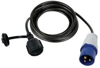 PEREL KABEL - KUPPLUNG AUF CEE-STECKER - 3 m - SCHUTZKONTAKT (DEUTSCHES SYST