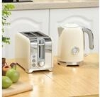 HOMCOM Toaster 1,7 L Wasserkocher mit Otter-Thermostat, Kalkfilter, 2 Schlitze, f&uuml;r