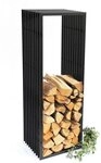 DanDiBo Kaminholzregal D-Stil 150 cm Kaminholzst&auml;nder 10105 Holzkorb