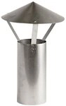 Firefix Ofenrohr FireFix Regenhut &Oslash; 120 mm, 42 cm, verzinkt