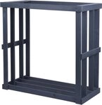 WESTMANN Kaminholzregal Harald, BxTxH:108x52x106 cm, anthrazit, BxTxH:...